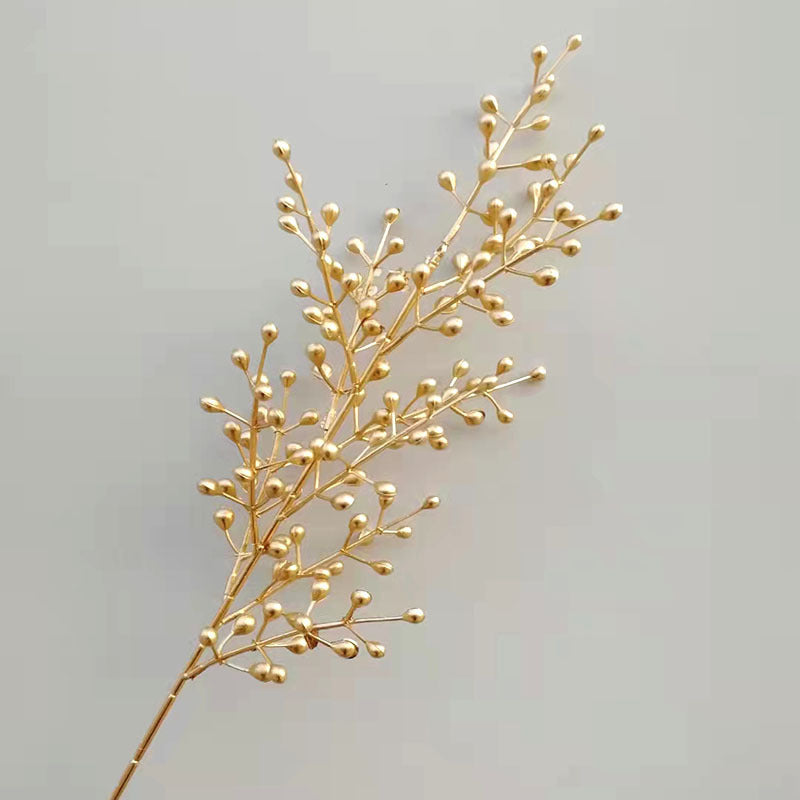 Elegante Metallblätter Dekoration Karnz