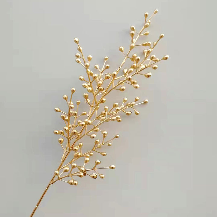 Elegante Metallblätter Dekoration Karnz