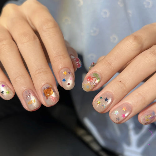 Dekorative Nagelkunst Aufkleber