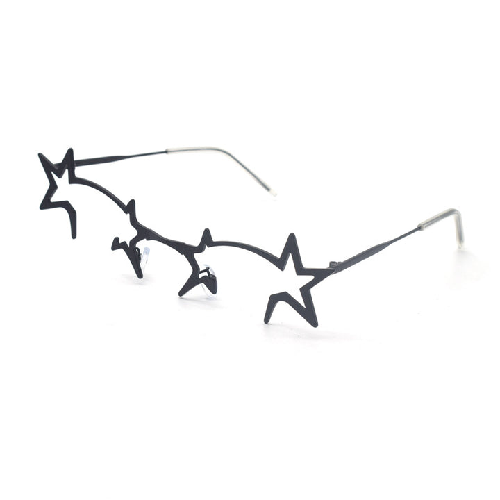 Künstlerische sternförmige Brille Karnz