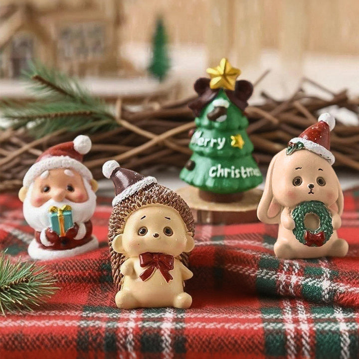 Dekorative Weihnachtsfigur im Schafdesign Karnz