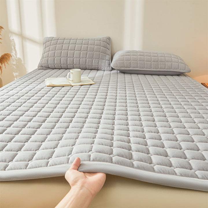 Niedlicher Cartoon Tier Quilted Matratzenauflage