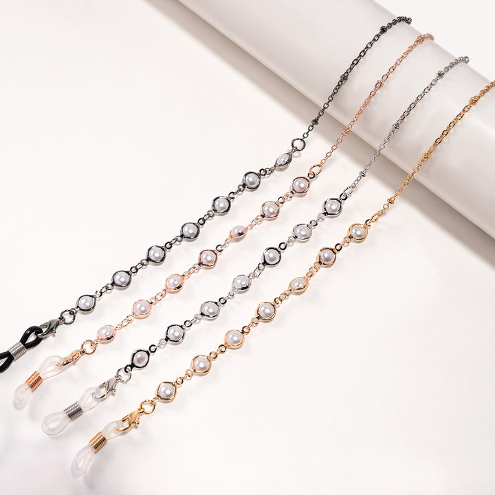 Elegante perlenverzierte Brillenleine Karnz