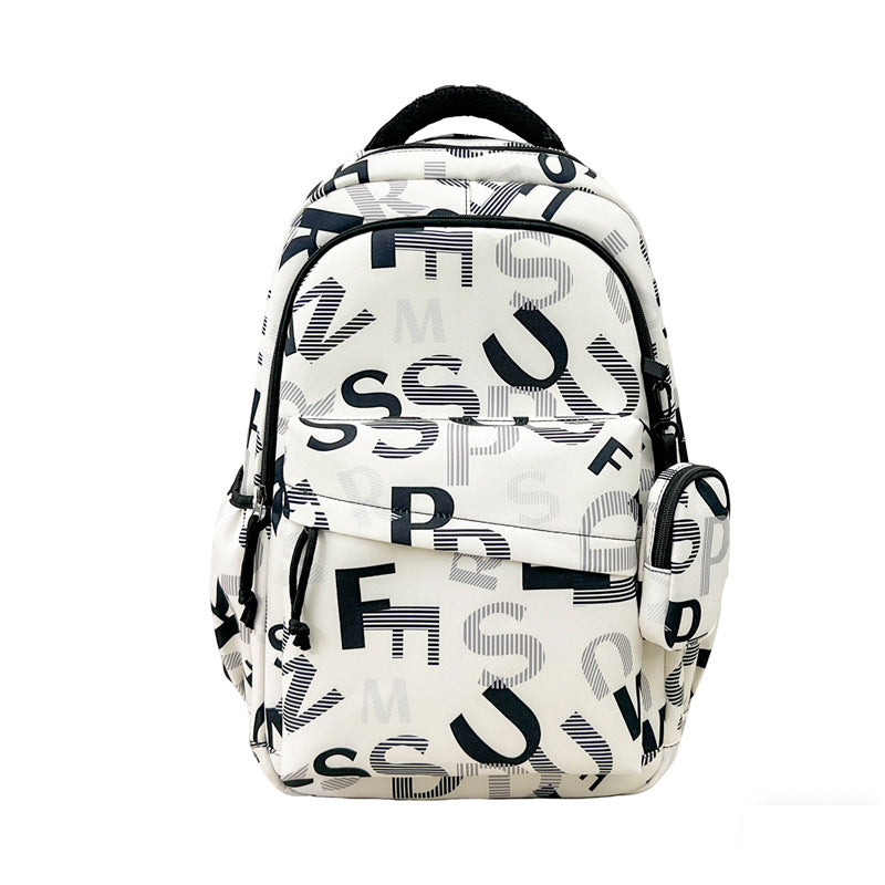 Funktionaler Typografie-Rucksack