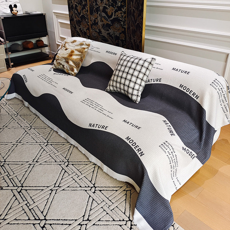 Gemütliche zeitgenössische Sofa-Wurfdecke