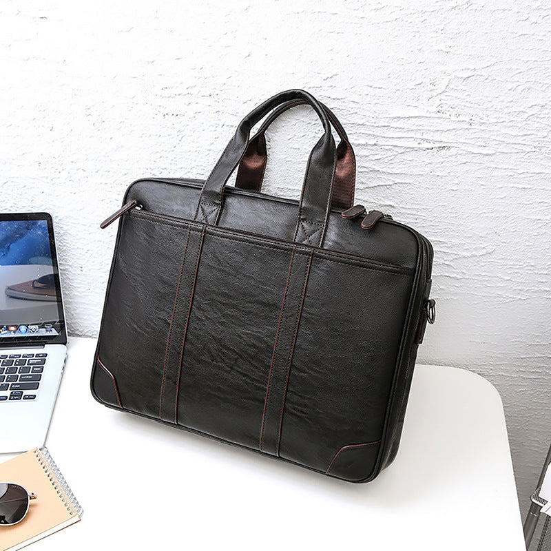 Professionelle Leder Aktentasche Karnz