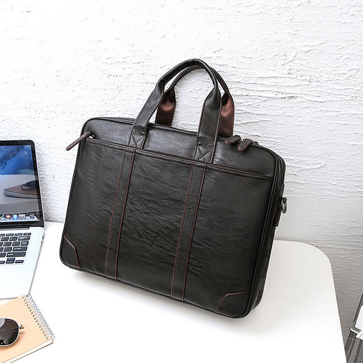 Professionelle Leder Aktentasche Karnz