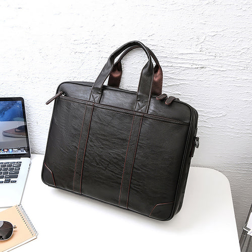 Professionelle Leder Aktentasche Karnz