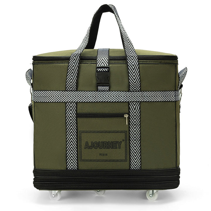 Stylische isolierte Kühltasche für Reisen