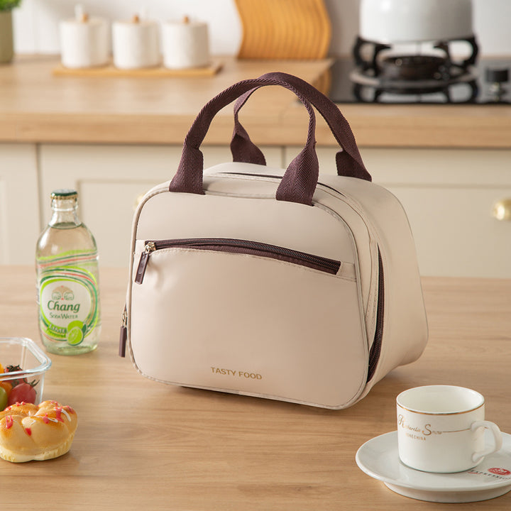 Isolierte Lunch-Tasche mit mehreren Fächern