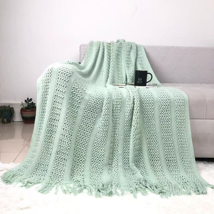 Heim Dekoratives Strickdecke