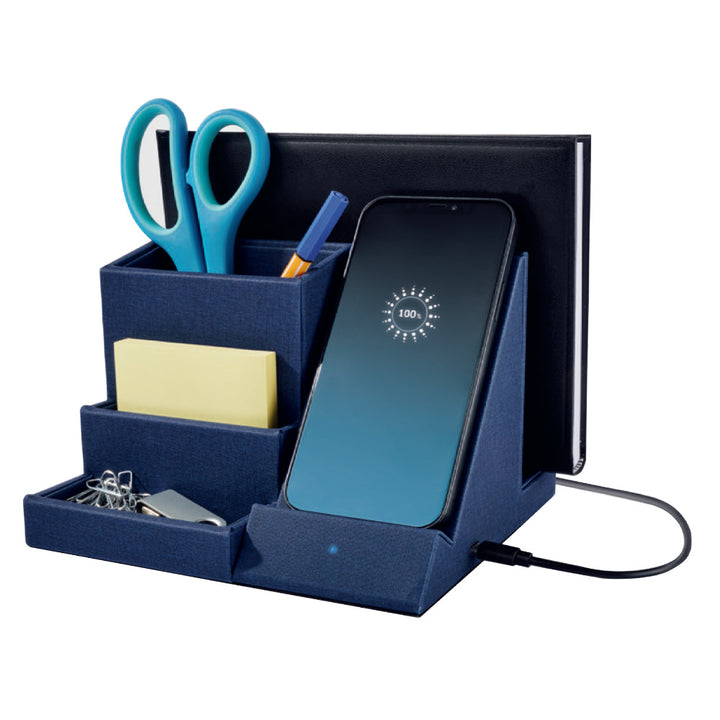 Multifunktionaler Schreibtischorganizer mit Usb-Ladeanschluss Karnz