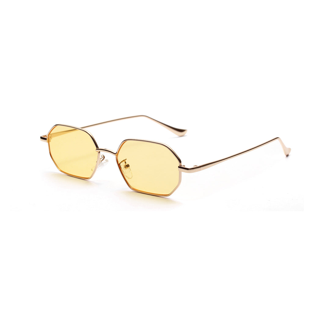 Damen modische Sonnenbrille mit innovativem achteckigen Design Karnz