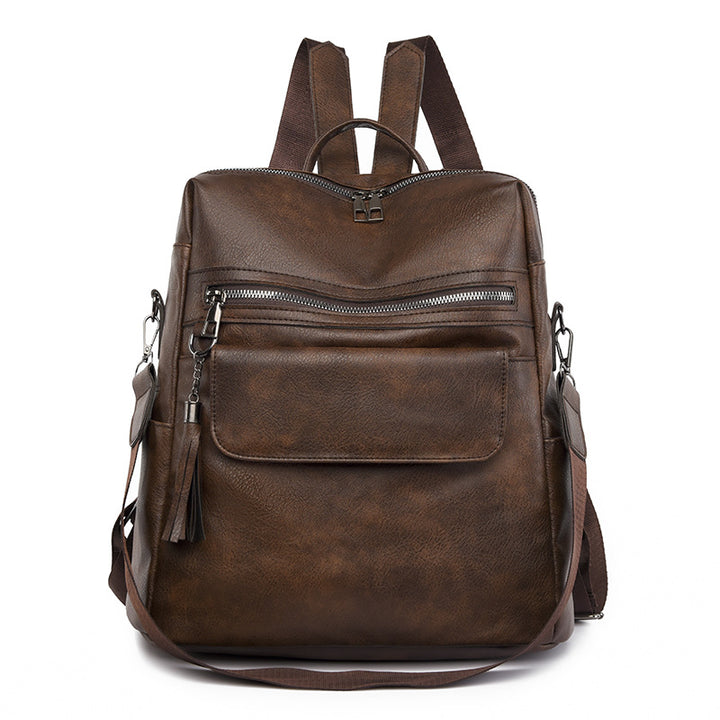 Multi-Funktionaler Kunstleder-Rucksack Karnz