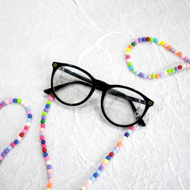 Bunte Perlen Brillenband Karnz