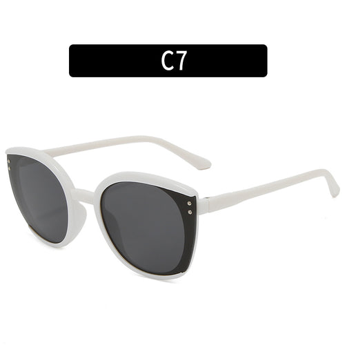 Stylische Übergroße Geometrische Sonnenbrille