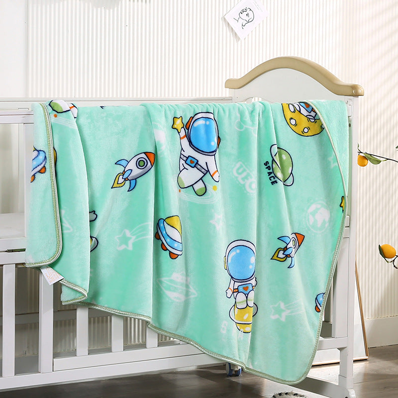 Kinder Cartoon Charakter Fleece Decke Karnz