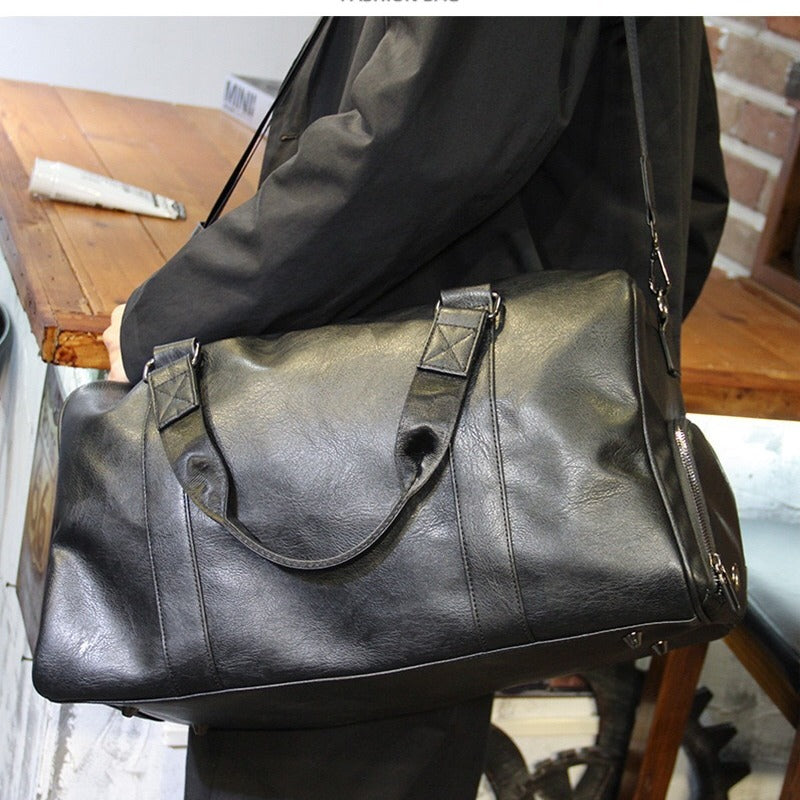 Stilvolle Reisetasche Aus Hochwertigem Kunstleder Karnz