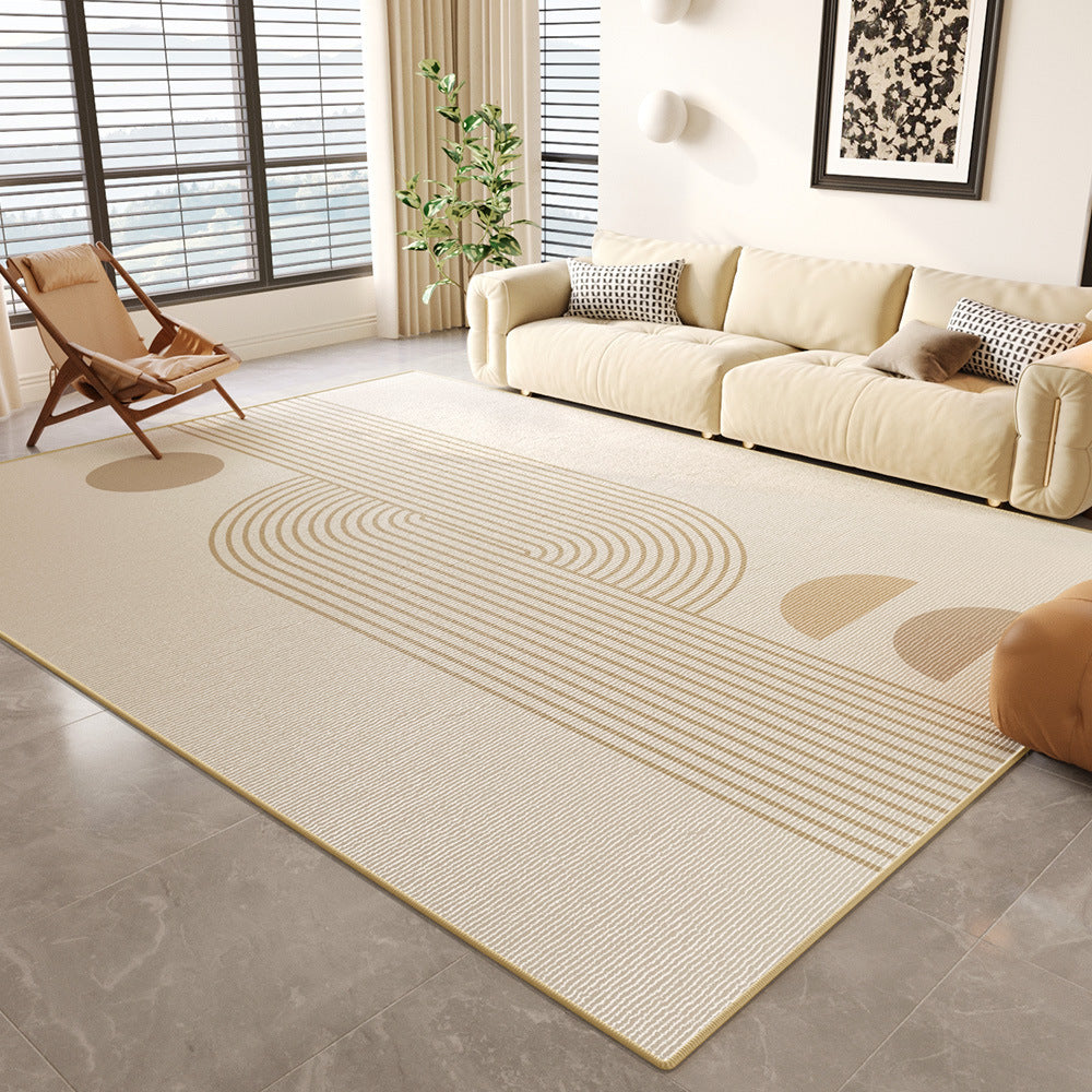 Zeitgenössischer floraler Design-Teppich