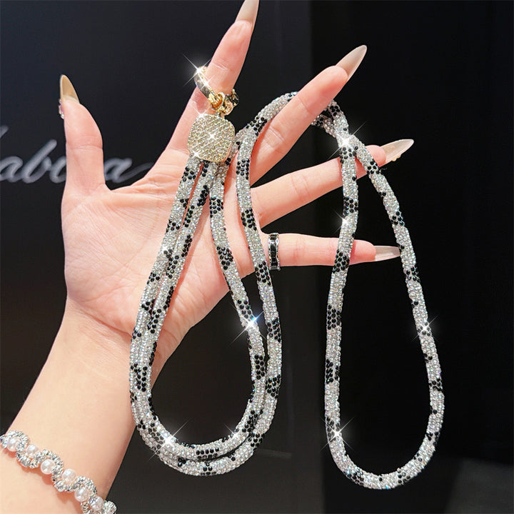 Funken Crystal Brillen Kette Karnz