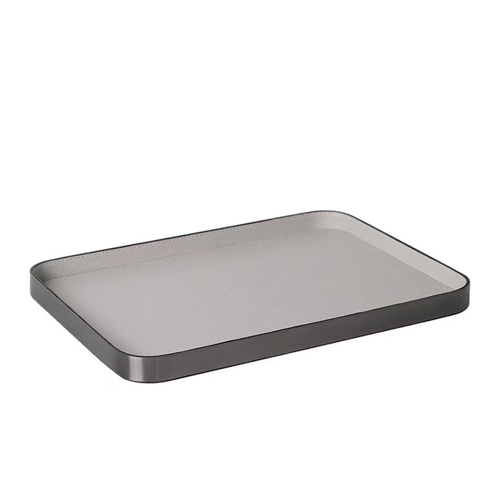 Elegante moderne rechteckige Servierplatte
