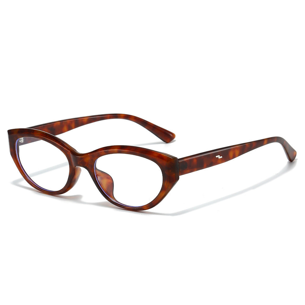 Chic Cat-Eye Sonnenbrille mit stilvollen Rahmen Details Karnz