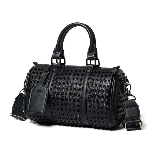 Stylische perforierte Duffel-Tasche