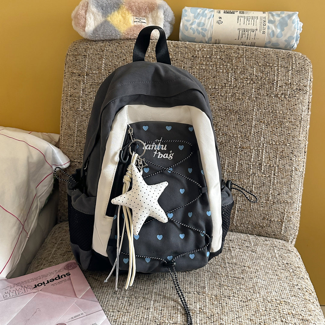Niedlicher mit Sternen verzierter Casual Rucksack Karnz