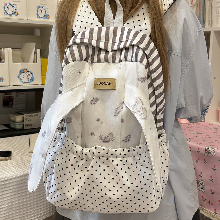 Verspielt Bunny-Ohren-Design Rucksack Karnz