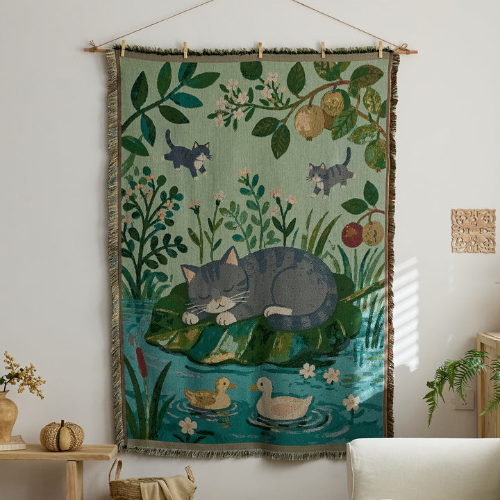 Künstlerisches Wandteppichwandbehang
