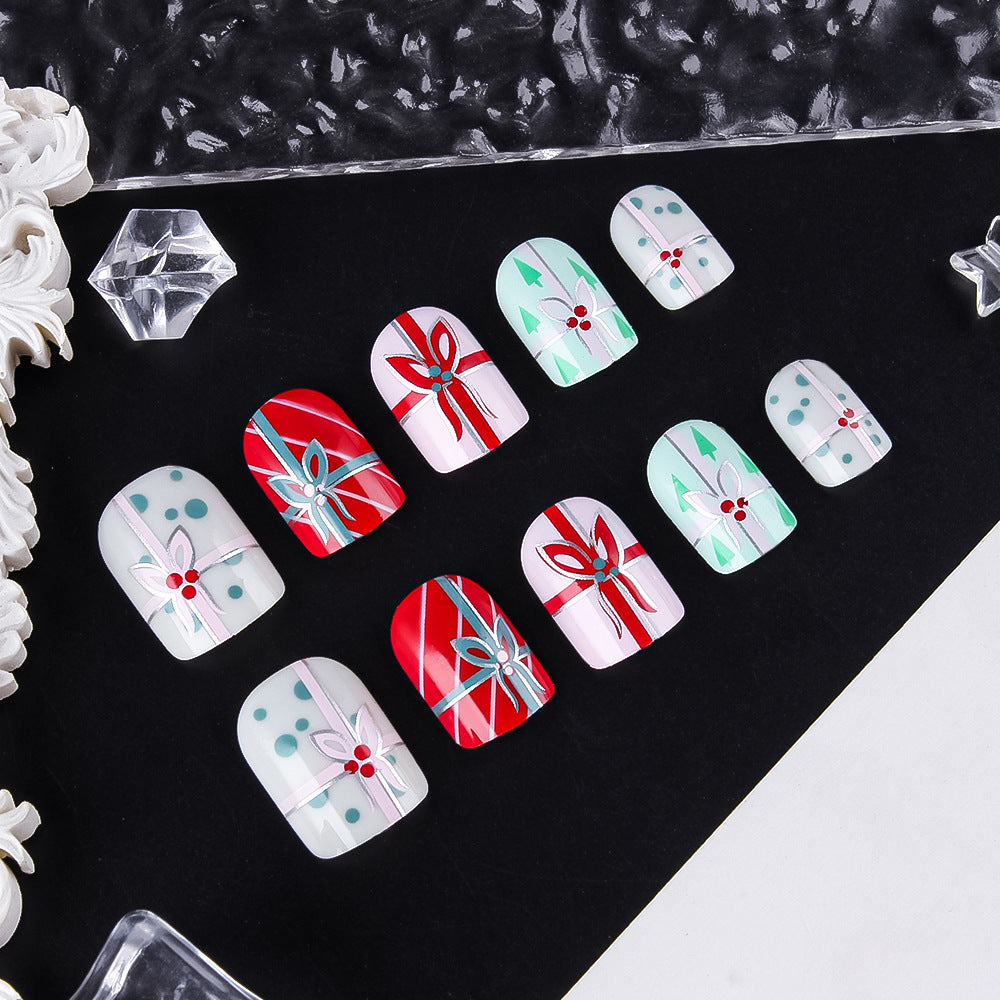 Festliches Thema Aufkleben Nagelkunst Karnz