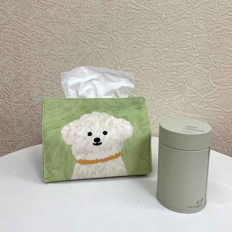 Dekorativer tissue box cover im Cartoon-Design Karnz