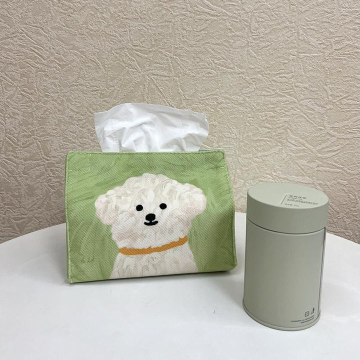 Dekorativer tissue box cover im Cartoon-Design Karnz