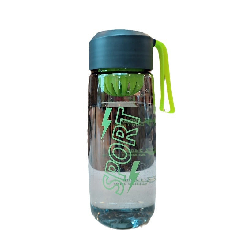 Damen Multifunktionale Sport-Trinkflasche mit fruchtigem Infuser Karnz