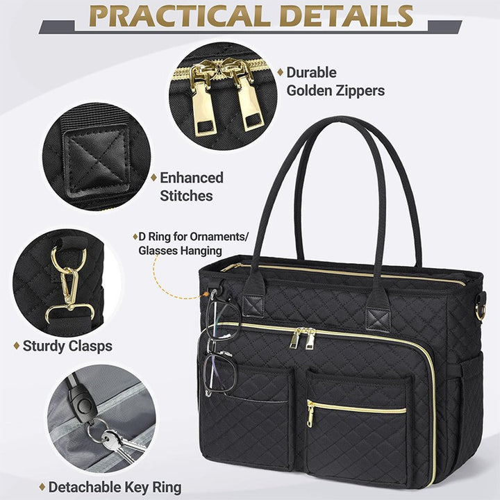 Elegante Strukturierte Handtasche Karnz