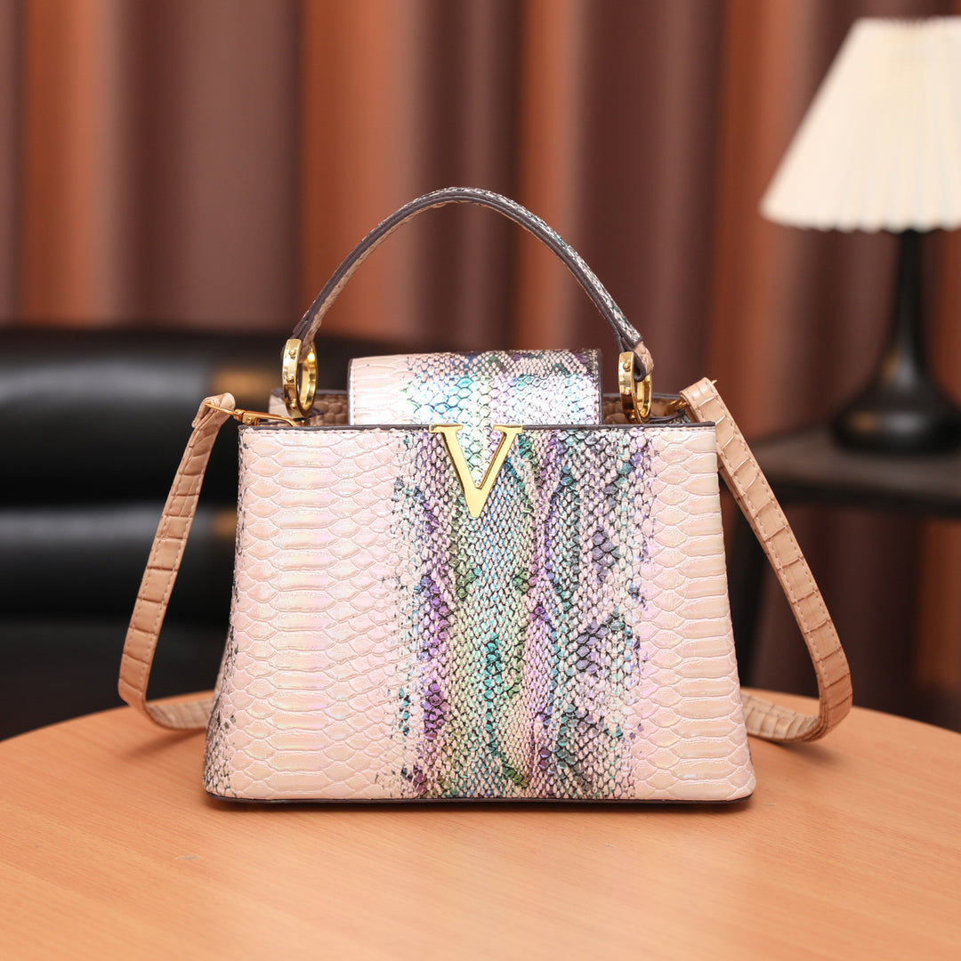 Statement Exotische Haut Handtasche