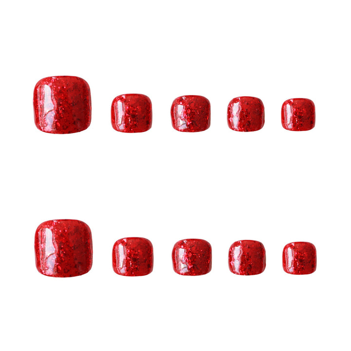 Glitzerndes Nagelset Karnz