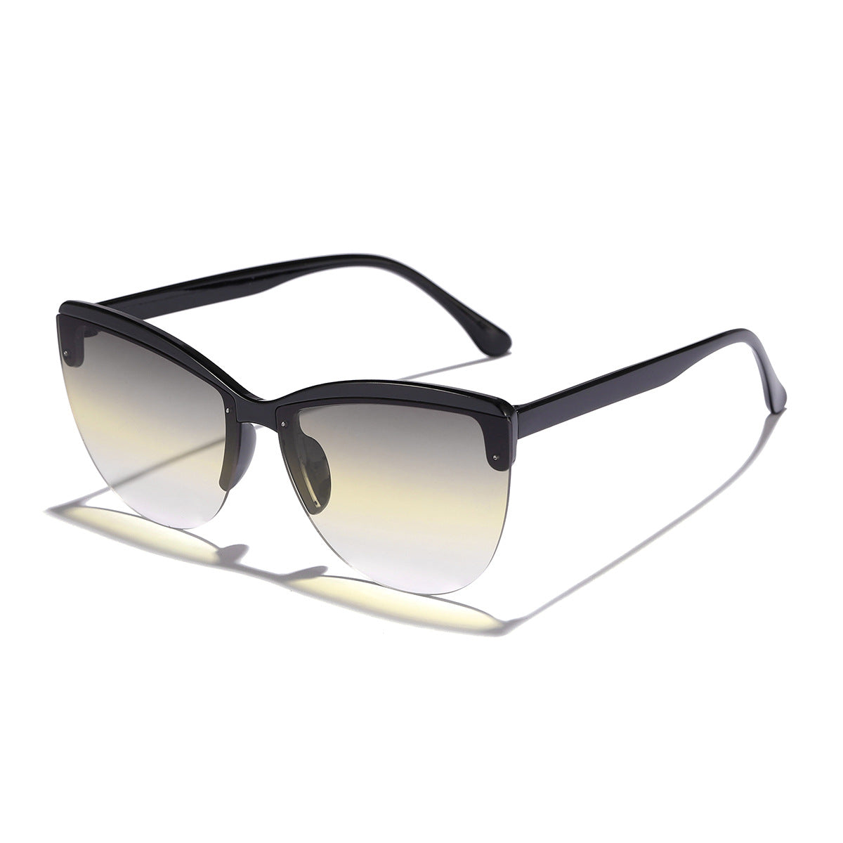 Damen modische Sonnenbrille mit hochwertigem Gradientendesign Karnz