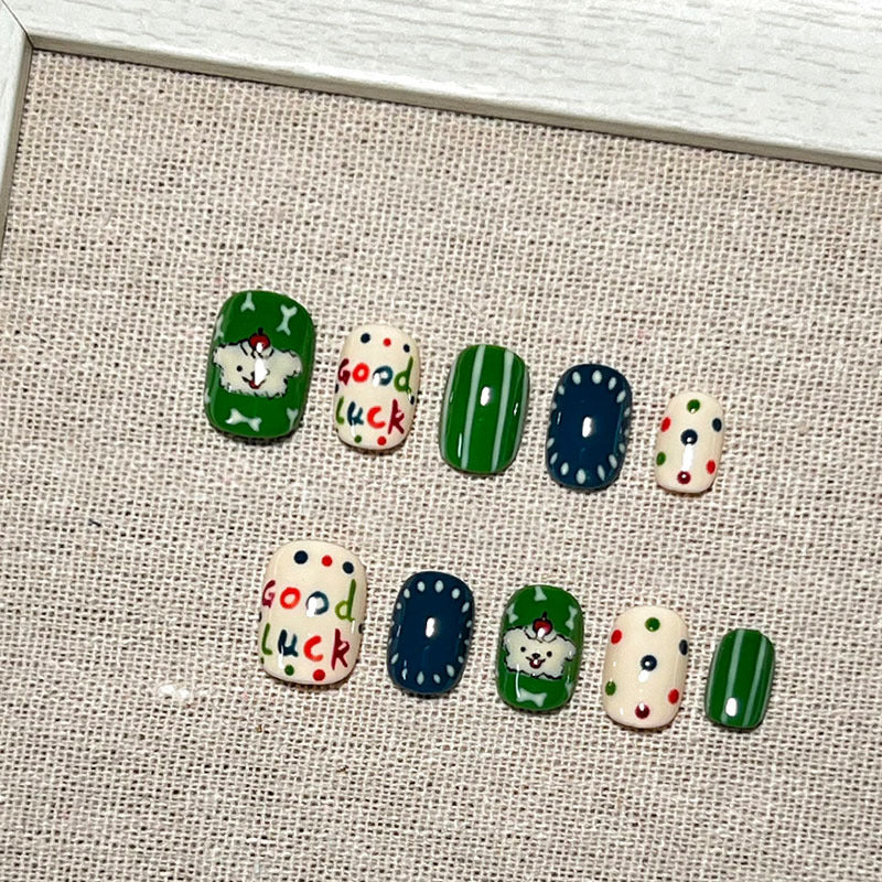 Verspieltes Künstlerisches Nagelkunst Design Set Karnz