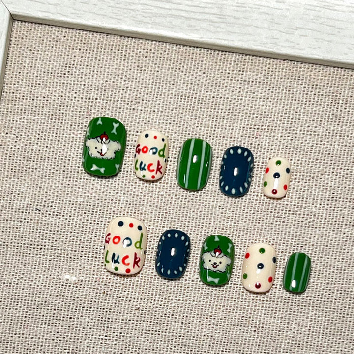 Verspieltes Künstlerisches Nagelkunst Design Set Karnz
