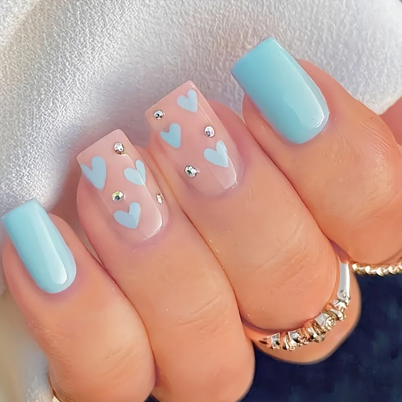 Elegante Lange Acryl Nagelverlängerungen Karnz