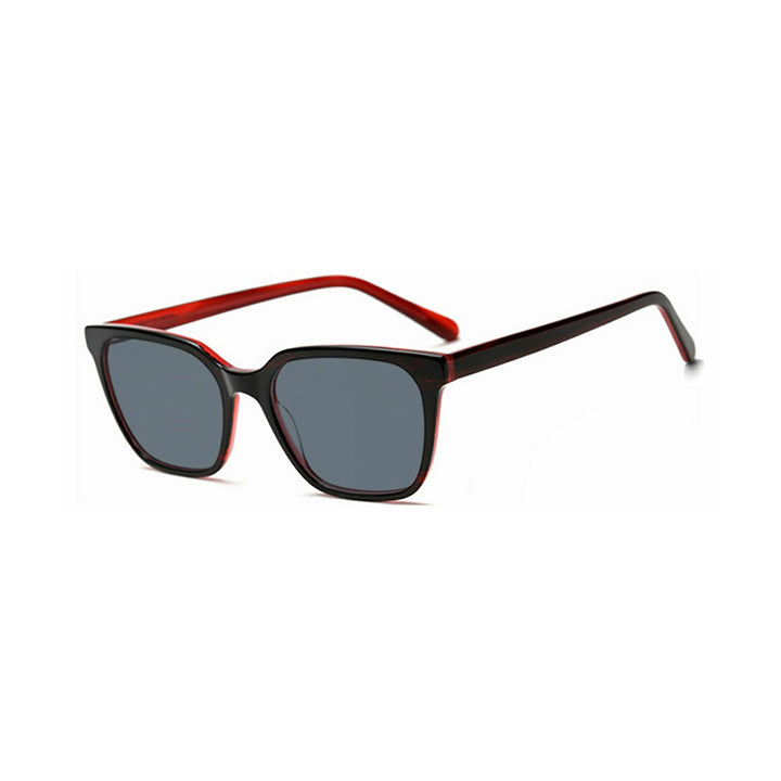 Damen modische Sonnenbrille mit elegantem, eckigem Rahmen und UV-Schutz Karnz