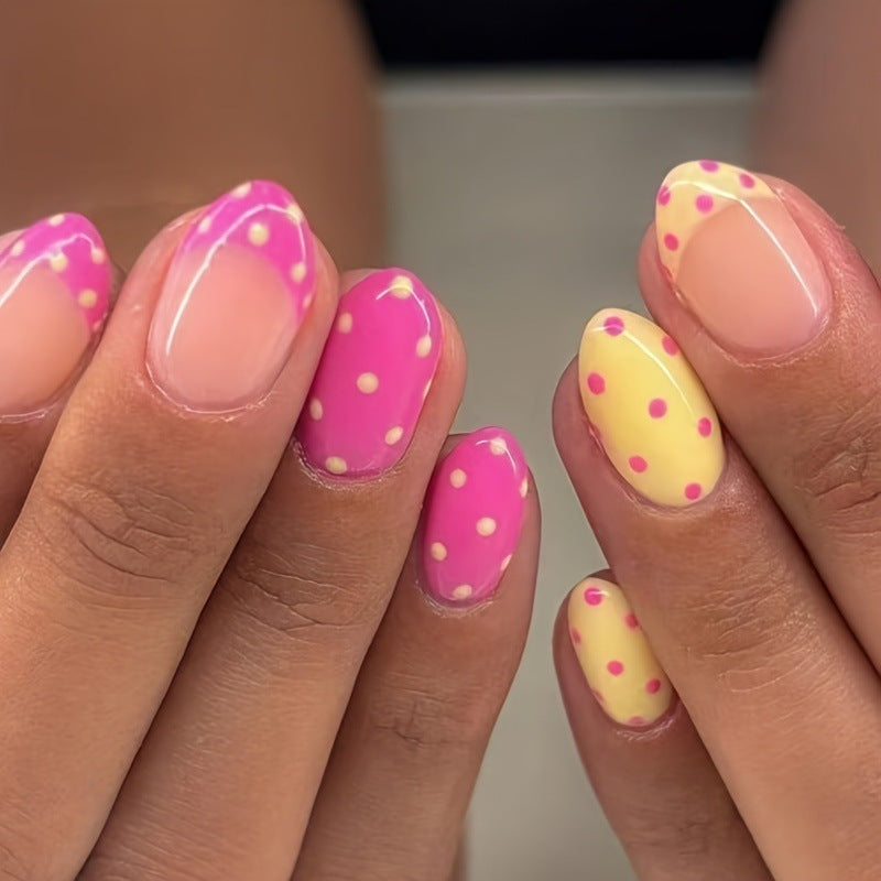 Polka Dot Nagelkunst Set Karnz