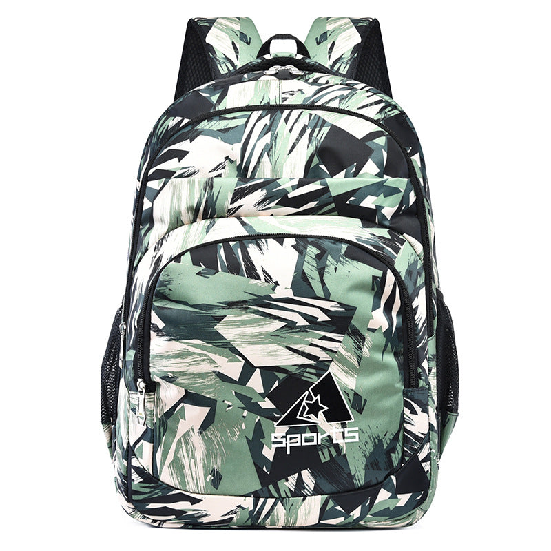 Stilvoller Grafik Sport Rucksack Karnz