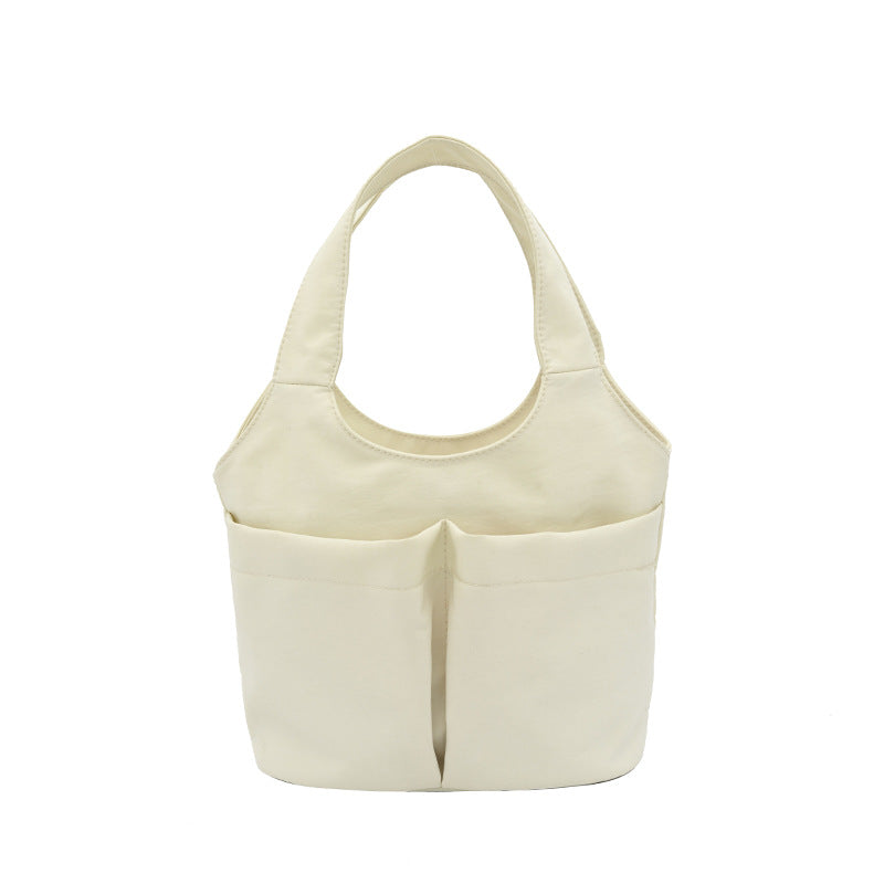 Minimalist Strukturierte Schultertasche