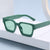 Damen Modische Oversized-Sonnenbrille mit quadratischem Rahmen Karnz