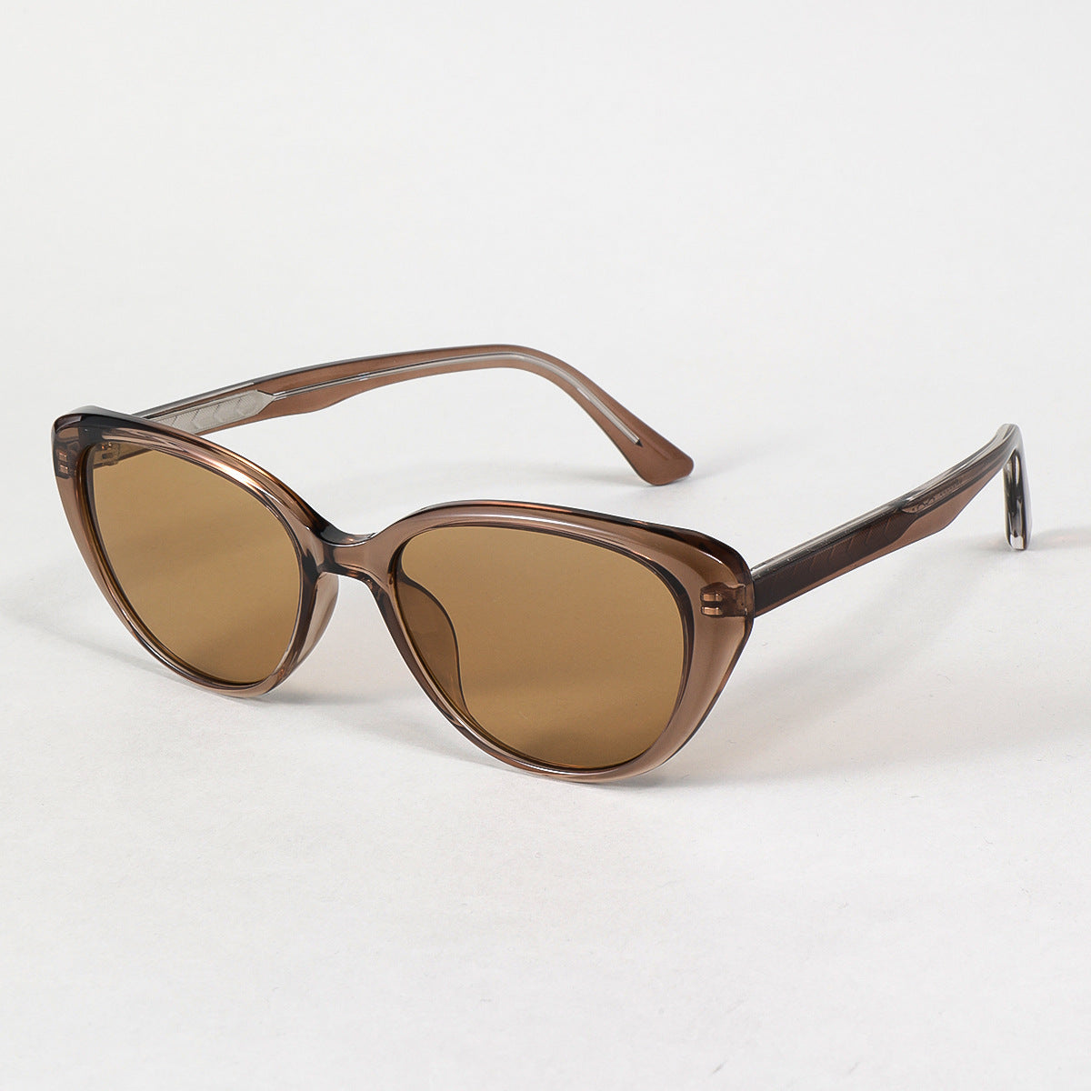 Damen moderne Sonnenbrille mit klassischem Schwung Karnz