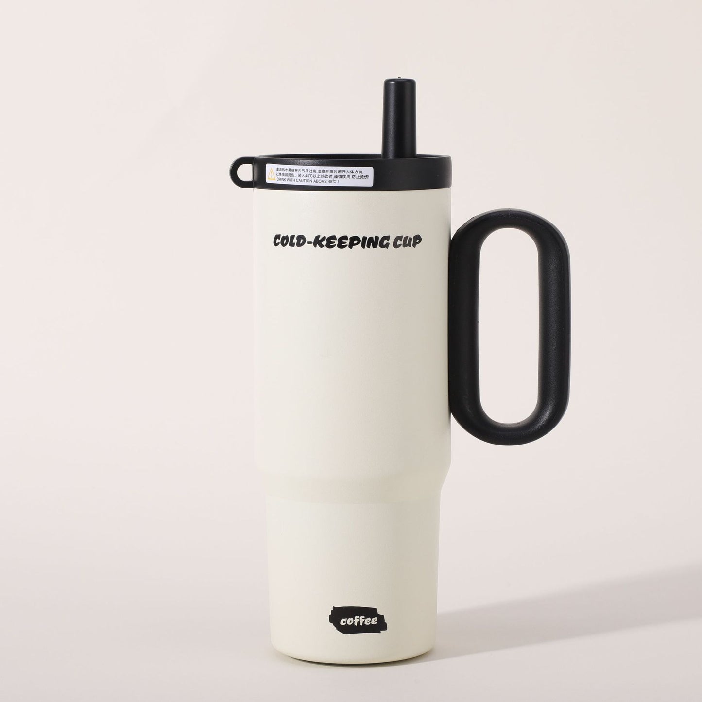 Damen isolierte Kaffeetasse mit Tragegriff Karnz