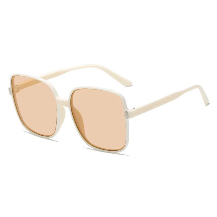 Oversized Retro Quadratische Sonnenbrille Karnz