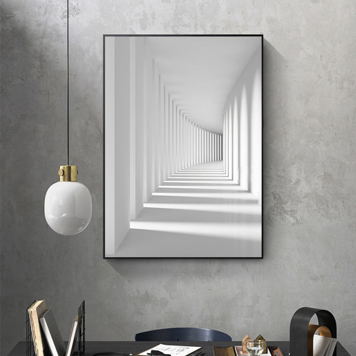 Elegante Architektonische Leinwanddruck